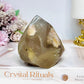 Chunky Flower Agate Flame 447g