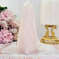 Large Chunky 13cm Rose Quartz Obelisk | Tower 367grams