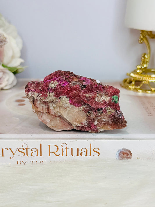 Natural Pink Cobaltian Calcite Specimen 7.5cm