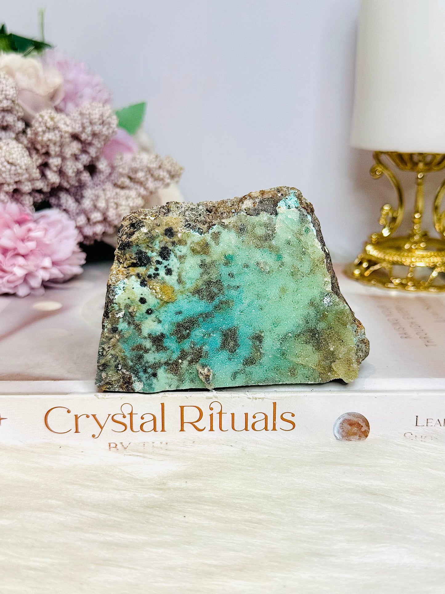 Natural Chrysocolla Specimen 259g 8.5cm