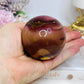 Mookaite Jasper Sphere on Stand 336g