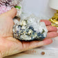 Quartz Cluster in Pyrite 8cm