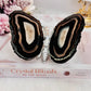 Large 10cm Natural Agate Butterfly Just Gorgeous