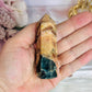 Blue Apatite & Sunstone Chunky Tower | Point 8cm