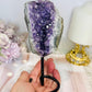 Amethyst Cluster On Stand (stand has slight scratches on stand) 16cm