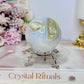 Druzy Blue Lace Agate Sphere on Stand 245g
