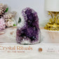 Amethyst Base Cut Cluster 9cm