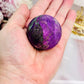 A Rare Stone ~ A Stone Of Freedom ~ Stunning 153gram Purpurite Sphere On Stand