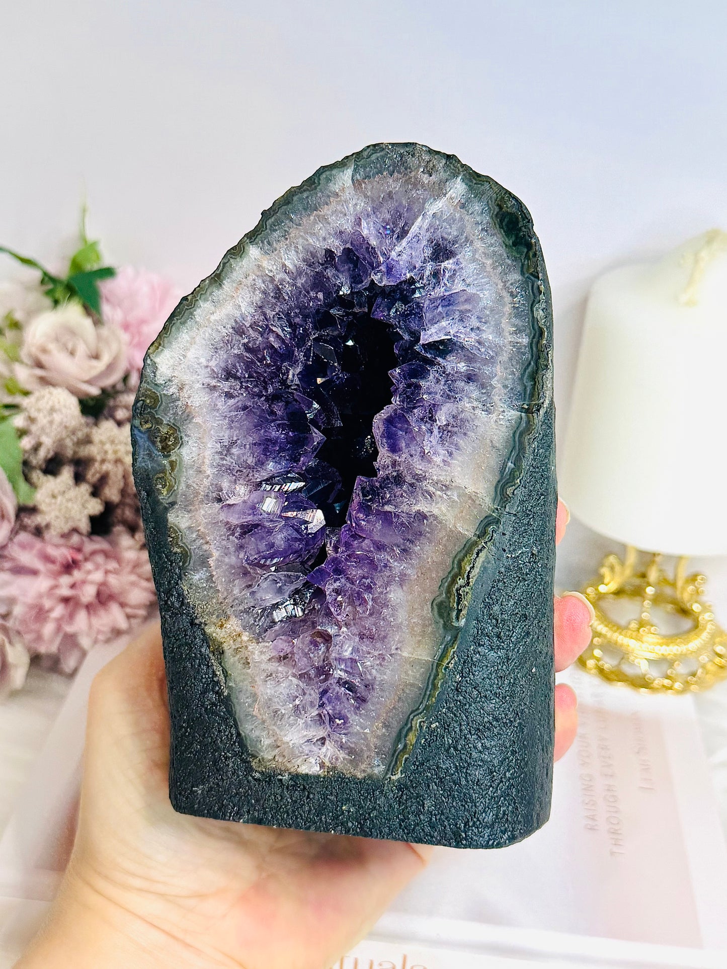 Large Amethyst Cathedral 16cm 1.25KG