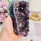 ⚜️ SALE ⚜️ Simply Stunning Chunky 637gram Amethyst Agate Cluster From Brazil Just Gorgeous 13cm