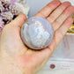 Druzy Flower Agate Sphere on Stand 172g