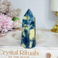 Natural Blue Kyanite Chunky Tower 8.5cm