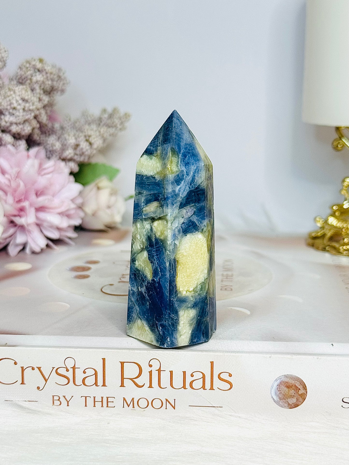 Natural Blue Kyanite Chunky Tower 8.5cm