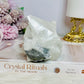 Large Clear Quartz Specimen with Pyrite 424g