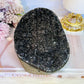 ⚜️ SALE ⚜️ Large Black Galaxy Amethyst Natural Freeform Cluster 1.06KG