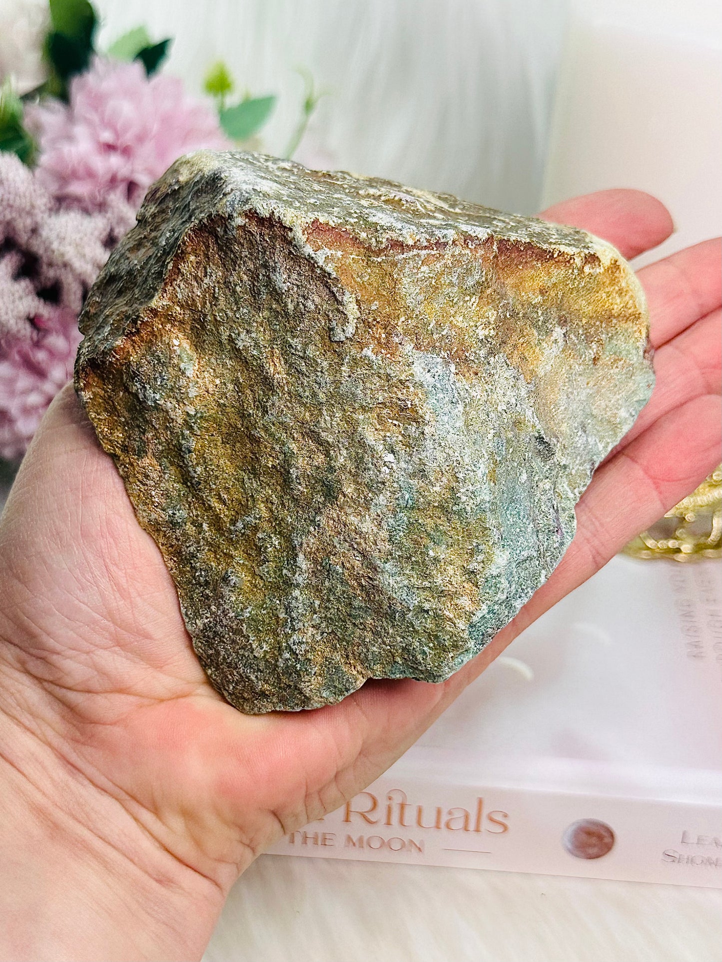 Absolutely Stunning Large 576gram Ruby Fuchsite Raw Natural Crystal