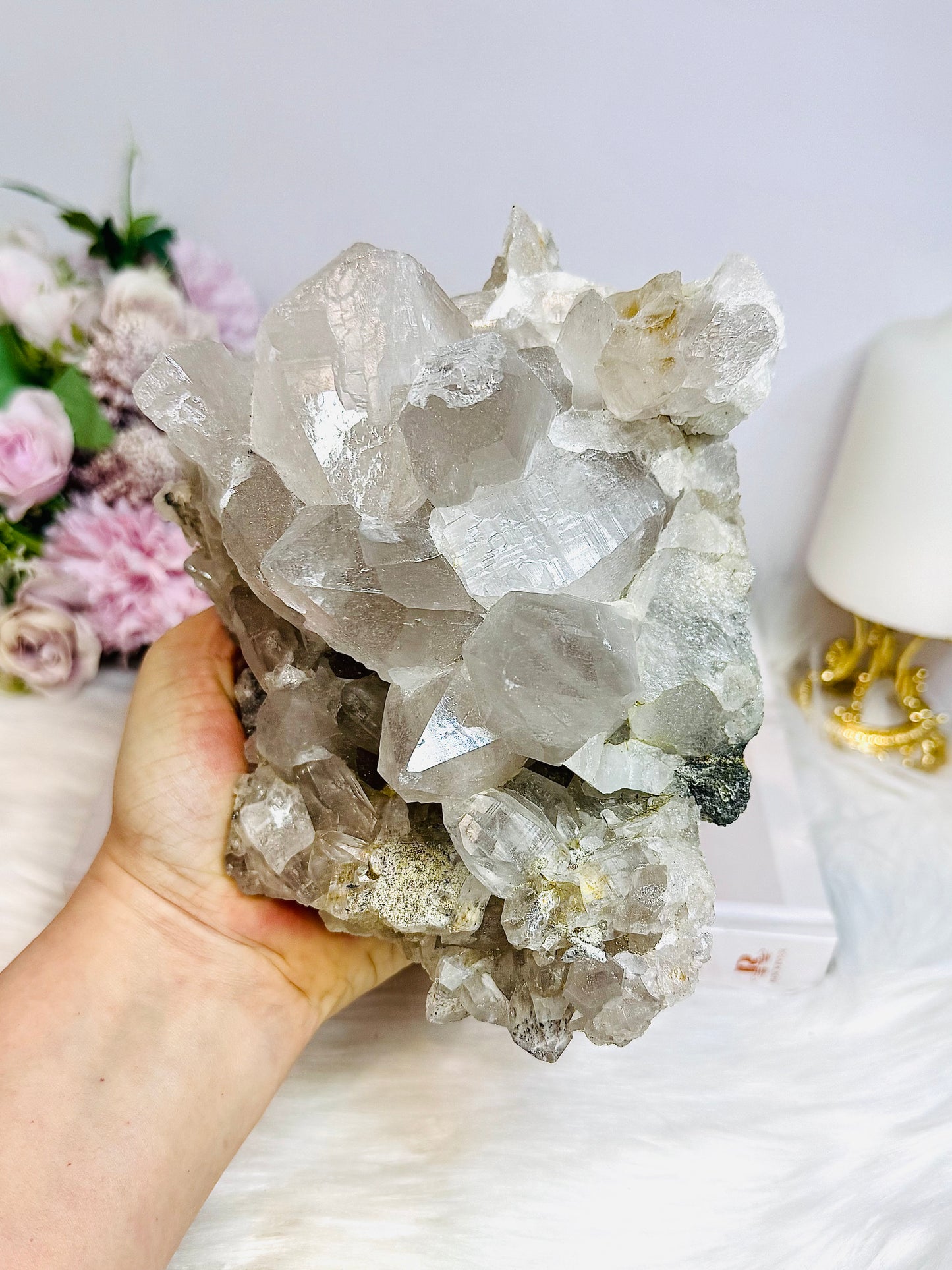 Large Smokey Quartz Natural Cluster 1.3KG