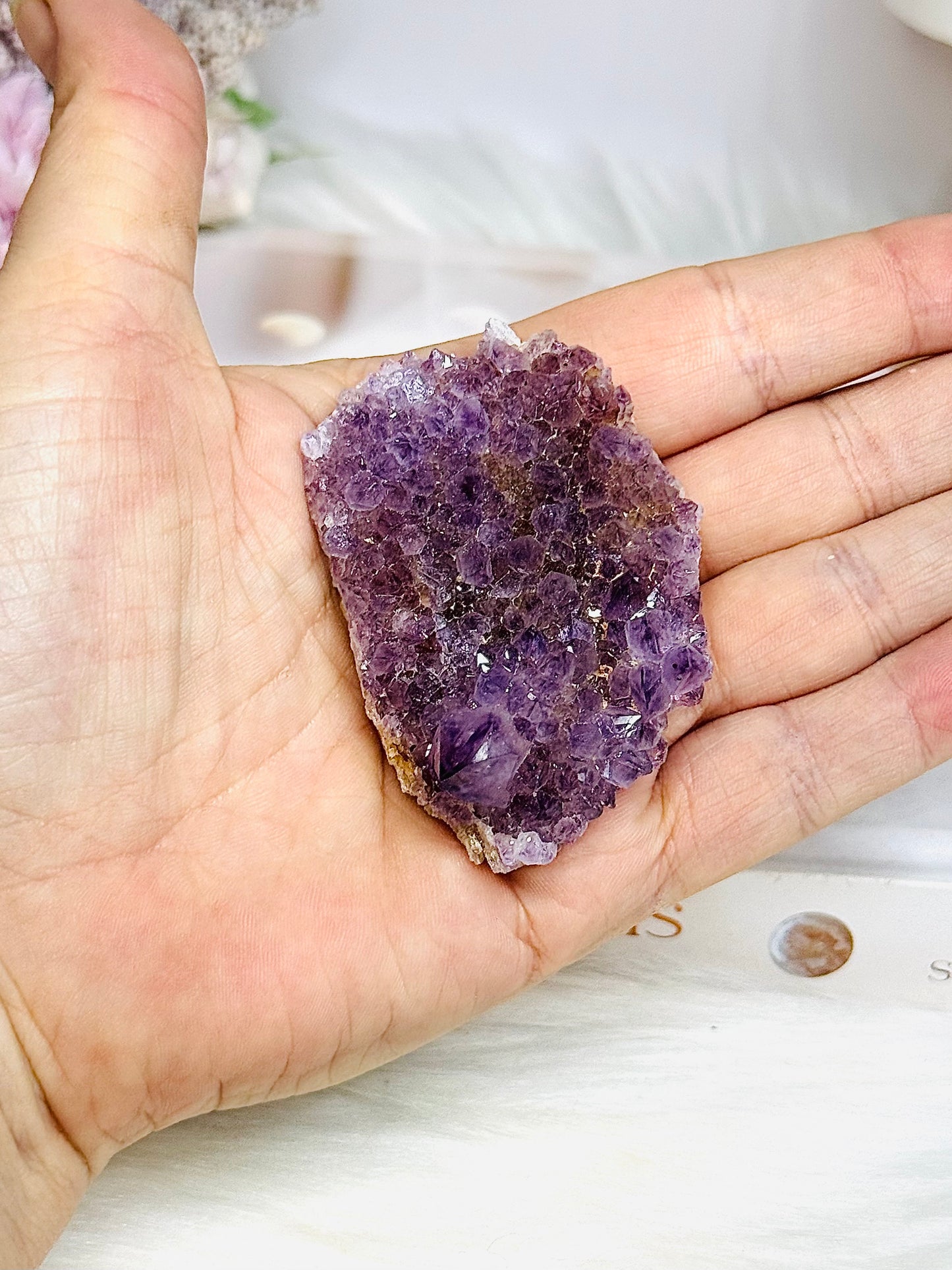 High Grade Ametrine Spirit Quartz Specimen 6.5cm