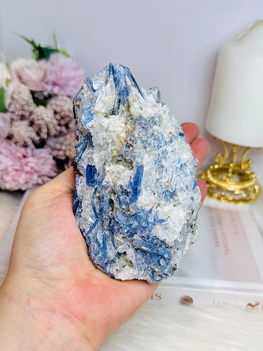 ✨ SALE ✨ Large Natural Blue Kyanite Specimen 13cm 750g