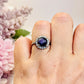 Lovely Charoite Adjustable Ring In Gift Bag