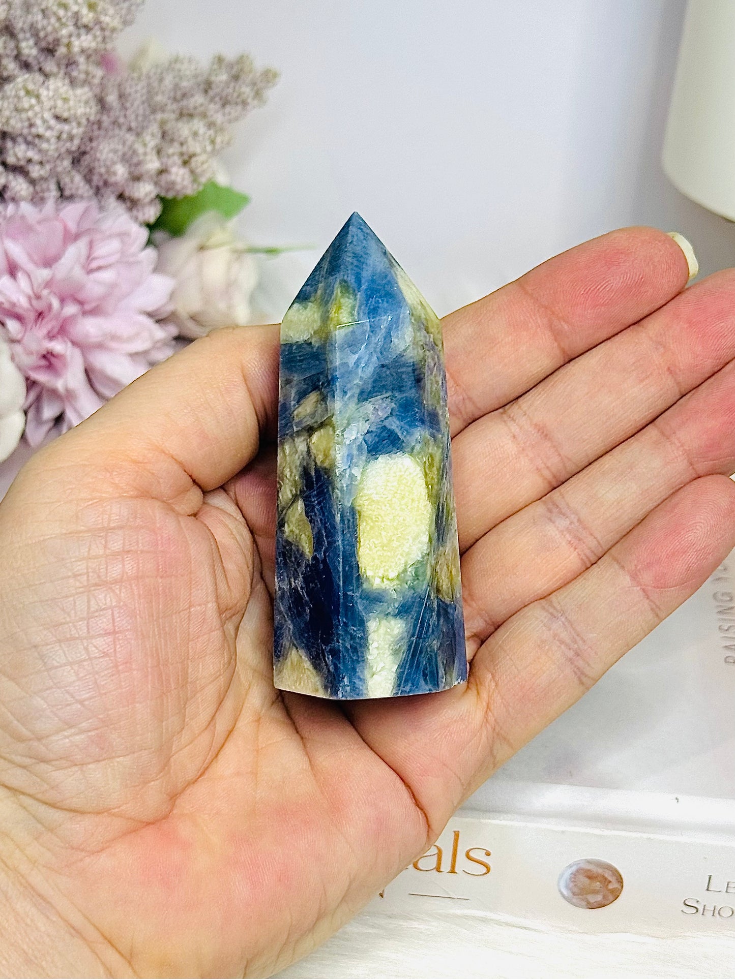Natural Blue Kyanite Chunky Tower 8.5cm