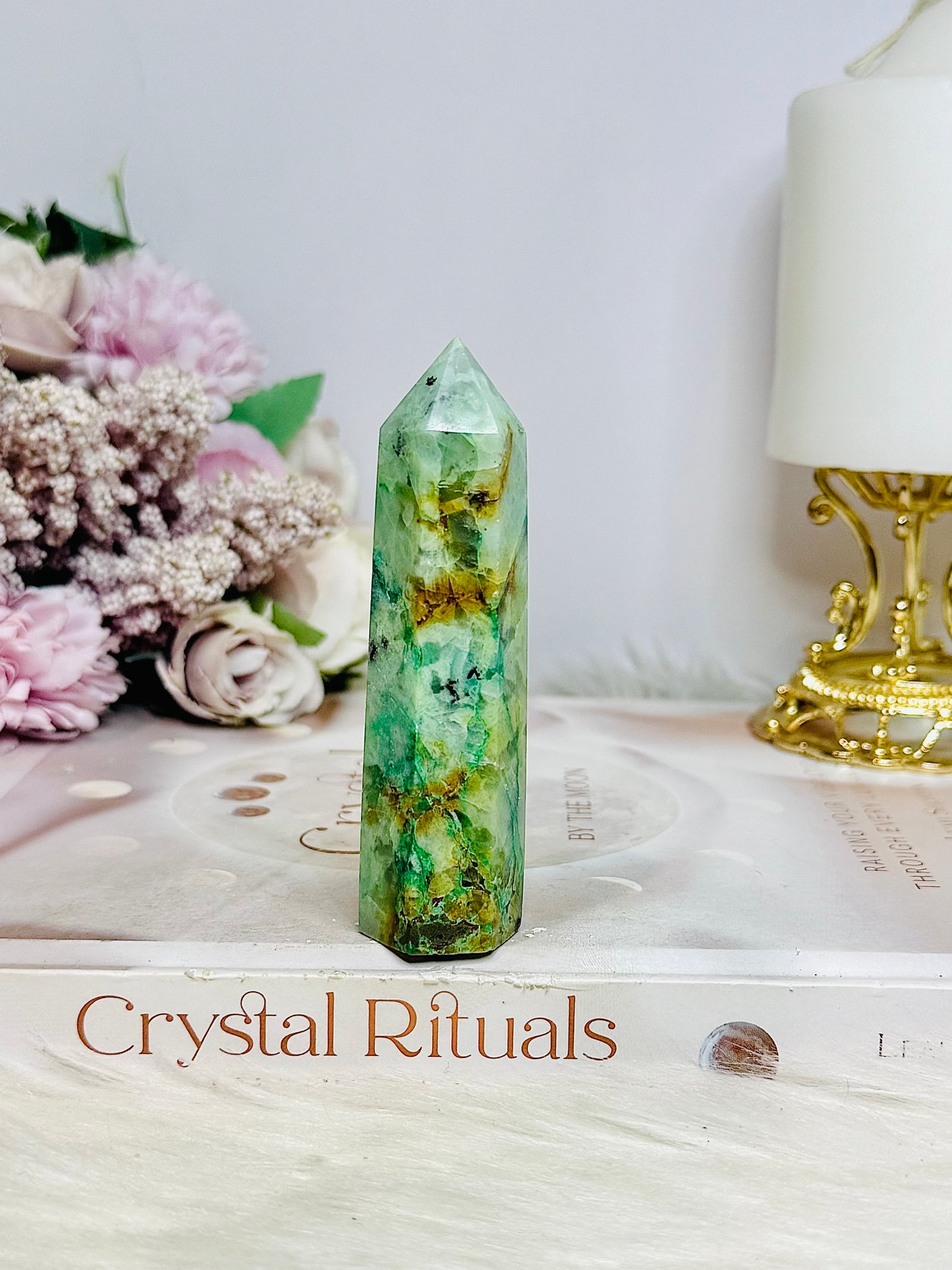 Chrysocolla Tower 9cm