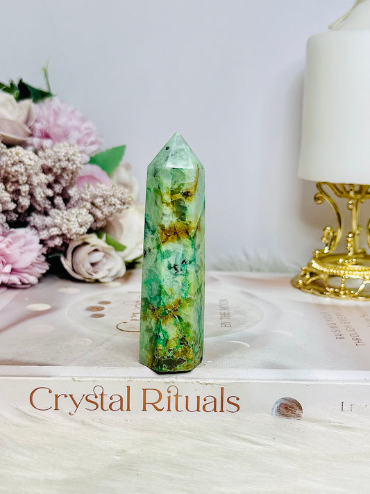 Chrysocolla Tower 9cm