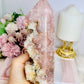 Large Druzy Pink Amethyst Tower 17.5cm