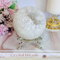 High Grade Absolutely Incredible Large Clear Quartz Druzy Sphere From Brazil 845grams
