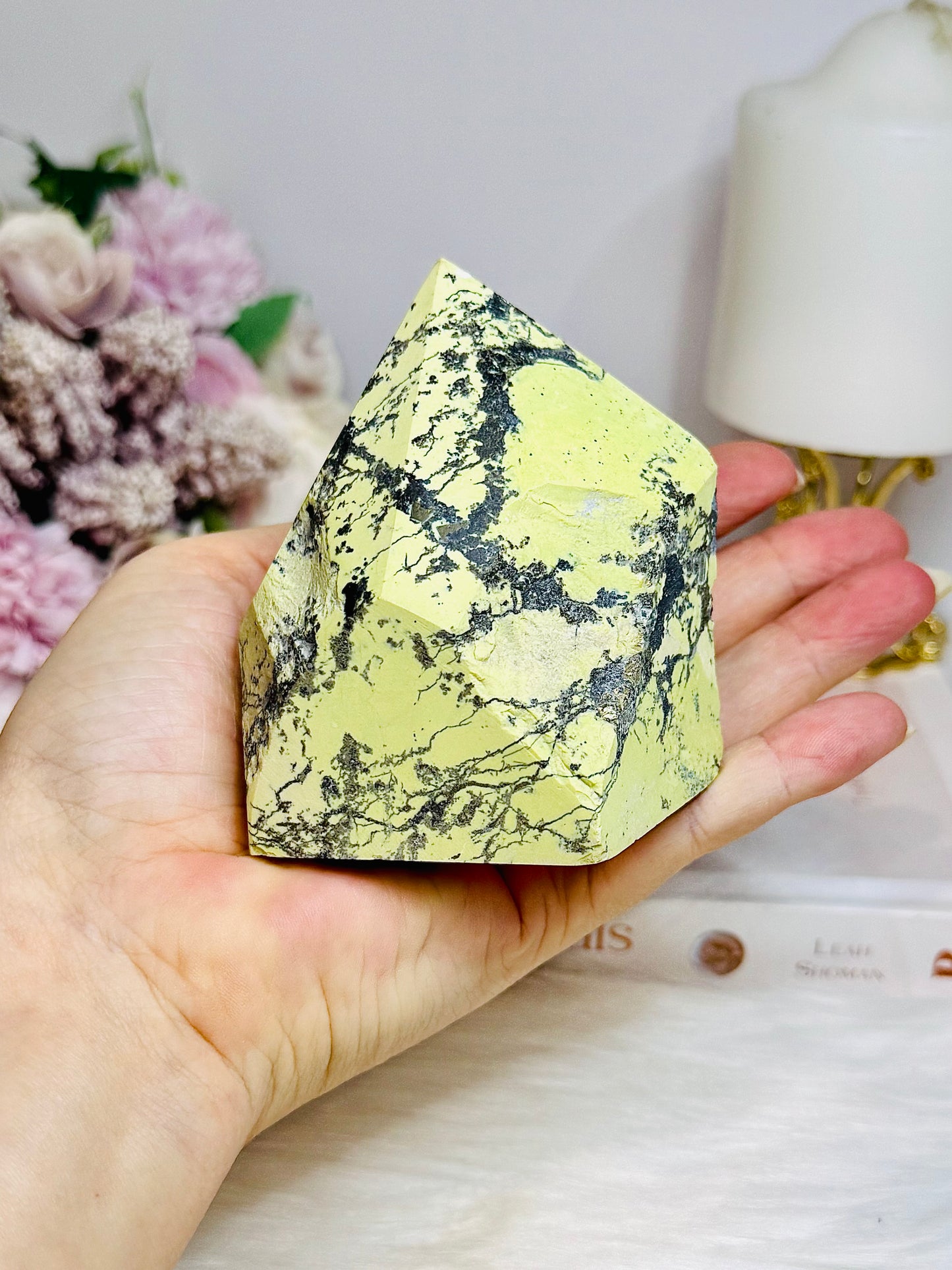 Large Serpentine Polished Point Freeform 481g