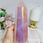 Large Angel Aura Rose Quartz Tower 18.5cm 808g