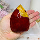 Mookaite Jasper Carved Flame 9.5cm