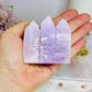 Kunzite Carved Indian Skull 6cm 145g