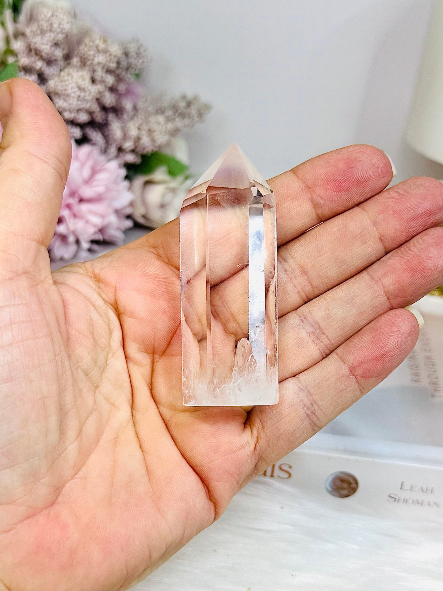 High Grade Clear Quartz Tower 7cm