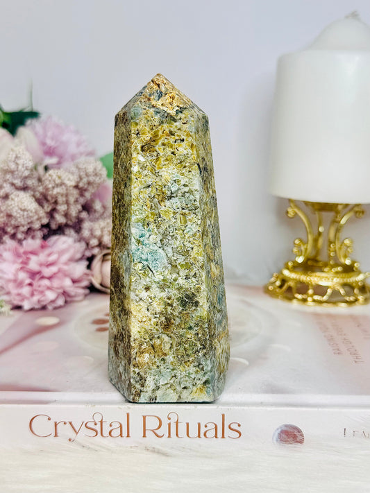 Jasper Chunky Tower | Obelisk 12cm