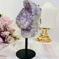Large Angel Aura Amethyst Cluster on Stand From Brazil 16cm