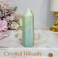 Sky Blue Quartz Tower 8.5cm