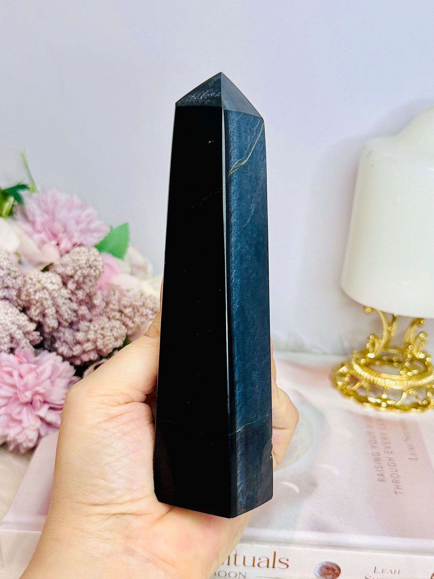 Rare Blue Tigers Eye Tower | Obelisk 15cm