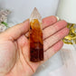High Grade Fire Quartz Tower 9cm