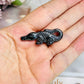 Set of 4 Terahertz Carvings ~ Crocodile, Palm Tree, Wing & Dragonfly 4.5cm