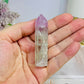 High Grade Watermelon Fluorite Tower 7cm Full of Rainbows