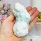 Raw Natural Blue Aragonite Specimen 11cm 311g