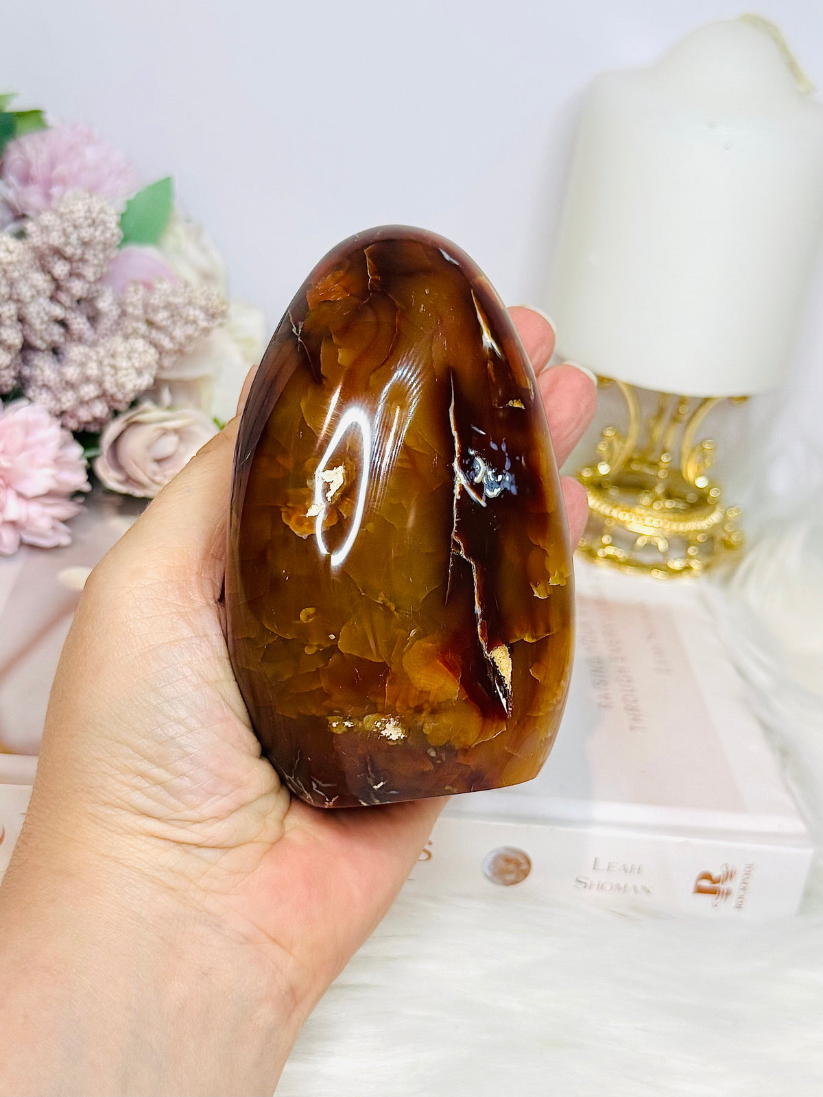 Large Chunky Carnelian Freeform 12cm 576g