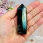 High Grade Labradorite Tower Full of Flash 8cm