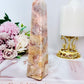 Stunning Pink Amethyst Obelisk | Tower From Brazil 15cm