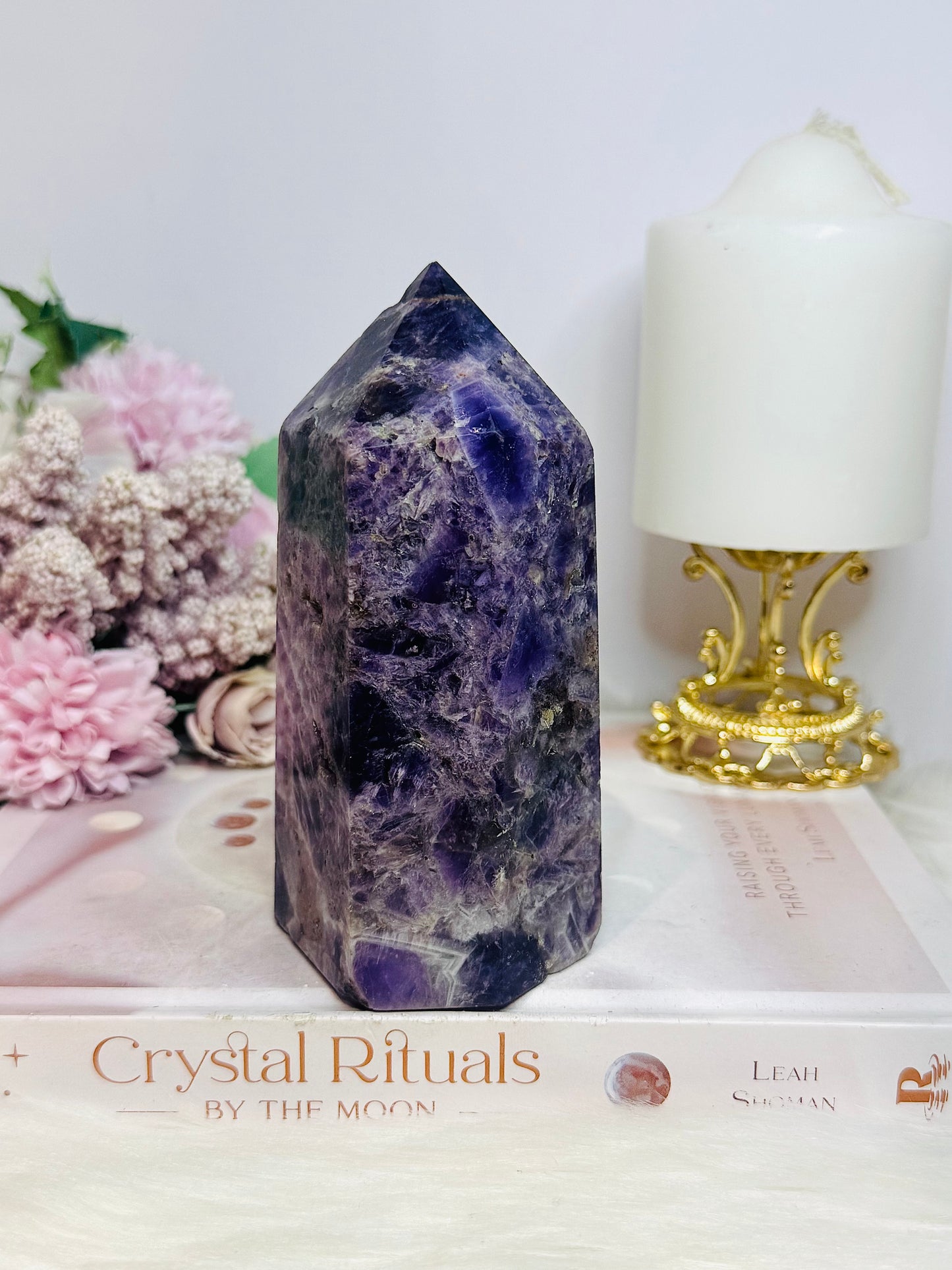 Large Dream | Chevron Amethyst Chunky Tower | Generator 13cm 652g