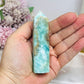 Blue Hemimorphite Druzy Tower 9cm