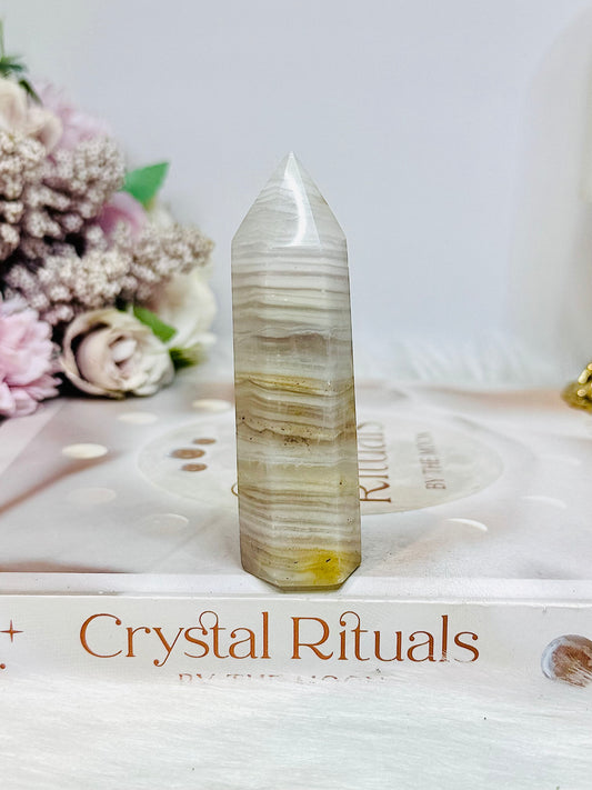 Banded Calcite Tower 8.5cm