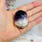 Chevron Amethyst Palm Stone