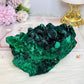 High Grade Velvet Botryoidal Malachite Natural Specimen on Stand 882g 15cm